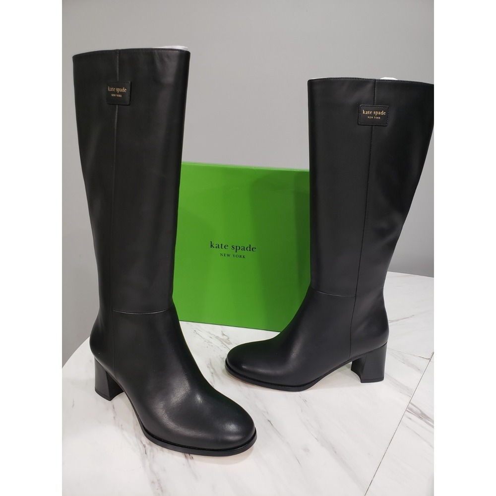NEW SIZE 7.5 - Kate Spade Aimee Tall Boots BLACK